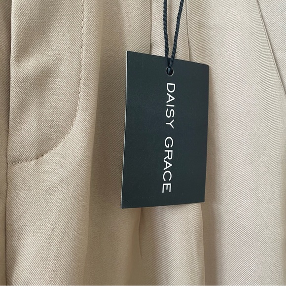 Daisy Grace Wide-Leg Pants - Small - Brown - Picture 5 of 7